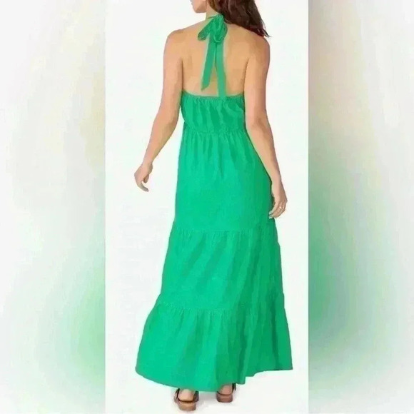 SANTUARY Backless Halter Dress ~ Jelly Bean ~ L ~ NWT! - Picture 2 of 7